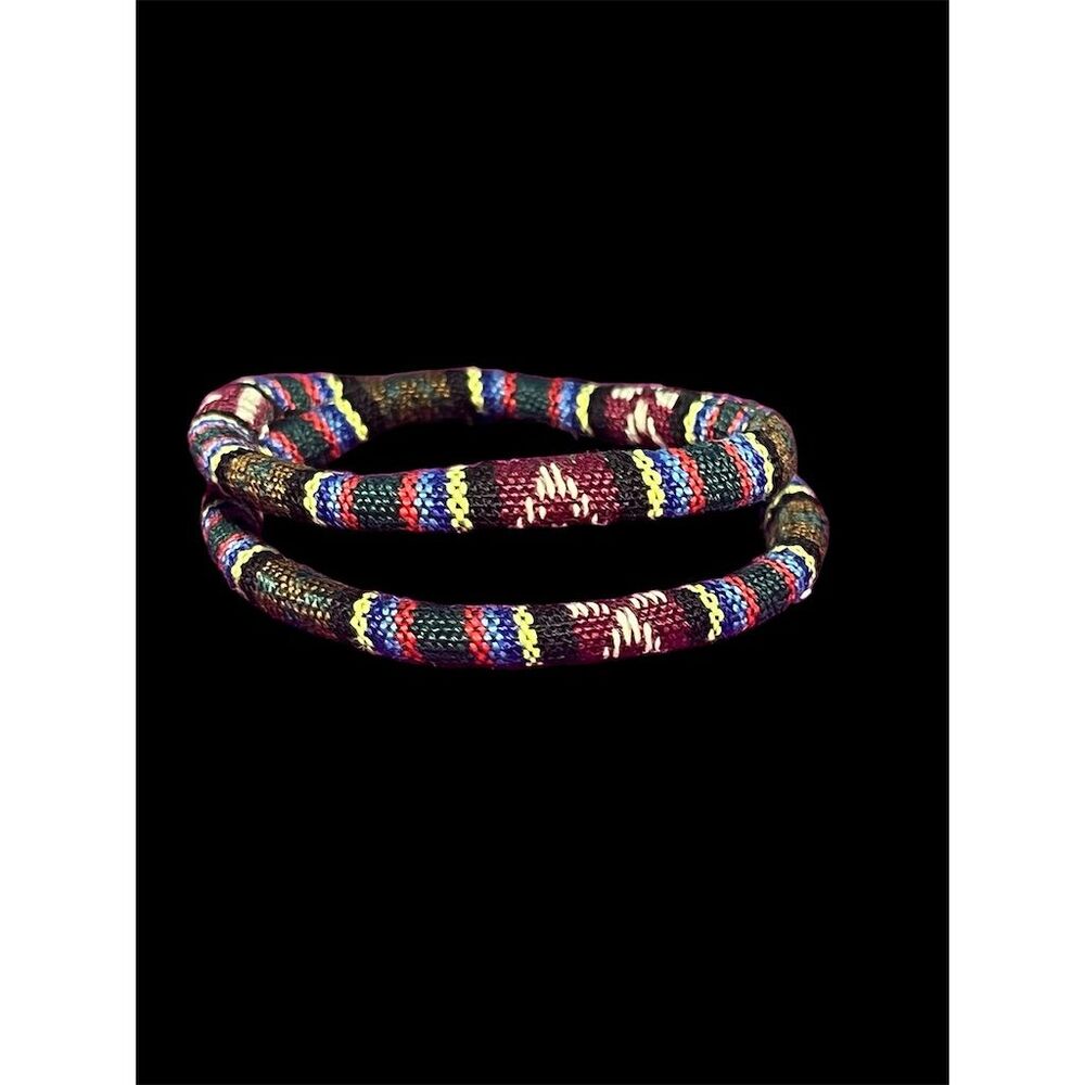Ottoman Dubai Men's Bohemian Rope Bracelet Multicolor - Picture 11 of 11